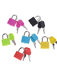 cheap -Small Mini Strong Steel Padlock Travel Tiny Suitcase Lock