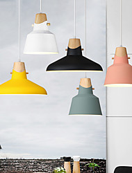 cheap -22/35 cm Island Design Pendant Light LED Metal Painted Finishes Modern Nordic Style 85-265V