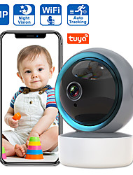 cheap -Tuya smart baby monitor PTZ 2MP camera smart wifi baby monitor mobile phone baby monitor camera