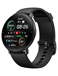 cheap -Mibrolite Smart Watch 1.3 inch Smartwatch Fitness Running Watch Bluetooth Pedometer Call Reminder Activity Tracker Compatible with Android iOS Women Men Waterproof Long Standby Message Reminder IP68