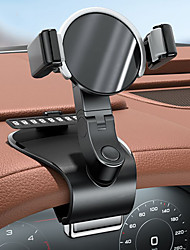 cheap -Multifunctional Car Steering Wheel Phone Holder Stand Mobile Phone Mount Bracket 360 Sun Visor Mirror Dashboard Mount GPS Stand