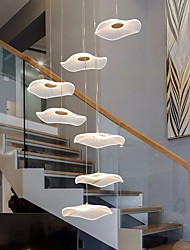 cheap -21/28 cm Cluster Design Pendant Light LED Acrylic Painted Finishes Artistic Nordic Style 220-240V