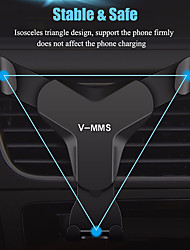 cheap -Gravity Car Holder For Phone in Car Air Vent Mount Clip Cell Holder No Magnetic Mobile Phone Stand Support Smartphone Voiture