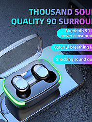 cheap -Y60 True Wireless Headphones TWS Earbuds Bluetooth 5.1 Stereo HIFI Fast Charging for Apple Samsung Huawei Xiaomi MI  Everyday Use Traveling Cycling Mobile Phone