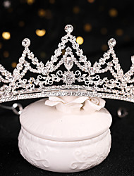 cheap -Wedding Bridal Rhinestone / Alloy Crown Tiaras / Hair Accessory with Metal / Crystals / Rhinestones 1 PC Wedding / Party / Evening Headpiece