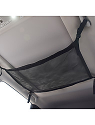 cheap -Car Roof Simple Mesh Zipper Storage Bag Large Space Adjustable