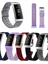 cheap -1pc Smart Watch Band Compatible with Fitbit Charge 3 / Charge 3 SE / Charge 4 Charge 5 Nylon Smartwatch Strap Solo Loop Sport Band Replacement  Wristband