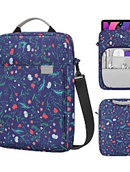 cheap -Laptop Shoulder Bags 11&#039;&#039; inch Compatible with Macbook Air Pro, HP, Dell, Lenovo, Asus, Acer, Chromebook Notebook Laptop Carrying Case Cover Waterpoof Shock Proof Polyester Solid Color