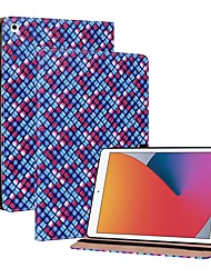 cheap -Tablet Case Cover For Apple iPad 10.2&#039;&#039; 9th 8th 7th iPad Air 5th 4th iPad mini 6th 5th 4th iPad Pro 11&#039;&#039; 3rd Card Holder with Stand Flip Geometric Pattern TPU PU Leather