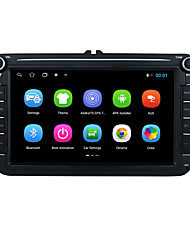 cheap -2din HD 8inch Car Radio Android 10 Car Video Player GPS WIFI Bluetooth Navigation For VOLKSWAGEN Passat Skoda Car Stereo for  ALL Years