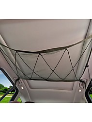 cheap -Drawstring Car Roof Simple Mesh Zipper Storage Bag Large Space Adjustable