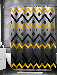 cheap -Geometric Bathroom Curtain  Shower Curtain  Casual Polyester New Design