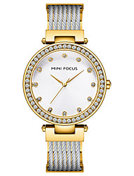 cheap -MINI FOCUS Quartz Watch for Women Analog Quartz Stylish Minimalist Fashion Waterproof Creative Metal Alloy Fashion