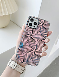 cheap -Phone Case For Apple Back Cover iPhone 13 12 11 Pro Max X XR XS Max Portable Pattern anti-drop Geometric Pattern Flower TPU