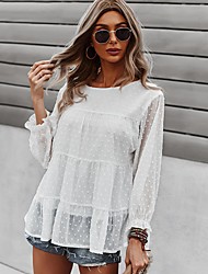 cheap -independent research and development design autumn and winter round neck casual shirt 2021 amazon long-sleeved new product aliexpress women&#039;s t-shirt