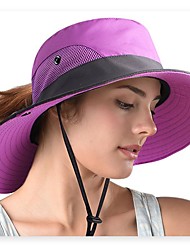 cheap -Adults&#039; Wide Brim Sun Hat Fishing Hat Packable UPF50+ UV Protection Summer Mesh Hat for Fishing Traveling Outdoor