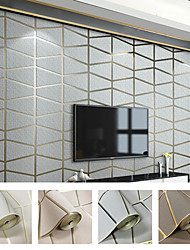 cheap -Wallpaper Wall Covering Sticker Film Modern Water ripple classic non Woven Home Decor 53*950cm