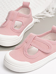 cheap -Girls&#039; Sneakers Sports &amp; Outdoors Comfort Princess Shoes School Shoes Canvas Breathability Sporty Look Little Kids(4-7ys) Toddler(2-4ys) Home Daily Walking Shoes LeisureSports Light Pink Spring Summer