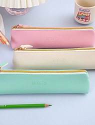 cheap -Pencil Case Pen Pouch Marker Bag Multifunction With Zipper Big Capacity PU Leather for Office Men Home