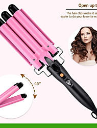 cheap -Curling Irons Professional Hair Care &amp; Styling Tools Ceramic Triple Barrel Hair Styler Hair Curlers Electric Curling Hair Waver