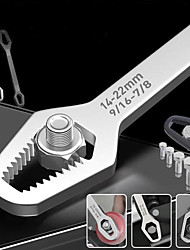 cheap -8-22mm Universal Torx Wrench Self-tightening Adjustable Glasses Wrench Board Double-head Torx Spanner Hand Tools for Car Bicycle Ratchet Wrench