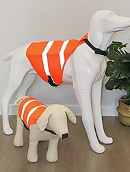 cheap -factory new dog reflective life jacket dog vest large, medium and small dog vest comfortable breathable pet dog top