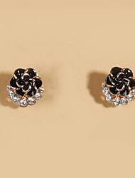 cheap -1 Pair Stud Earrings For Women&#039;s Wedding Sport Engagement Plastics Alloy Classic Fashion