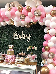 cheap -Pink Balloon Arch Garland Kit 117 Pieces White Pink Gold and Gold Confetti Latex Balloons for Baby Shower Wedding Birthday Graduation Anniversary Bachelorette Party Background Decorations