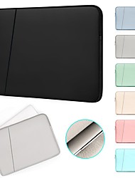 cheap -Laptop Sleeves BN-Q004 12&quot; 14&quot; 15.6&quot; inch Compatible with Macbook Air Pro, HP, Dell, Lenovo, Asus, Acer, Chromebook Notebook Laptop Carrying Case Cover Waterpoof Shock Proof PU Leather Solid Color for