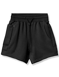 cheap -Men&#039;s Shorts Sports Shorts Pocket Elastic Waist Knee Length Pants Micro-elastic Solid Colored Moisture Wicking Soft Mid Waist Black Army Green Khaki Dark Gray M L XL XXL 3XL