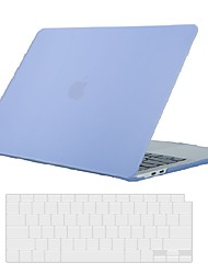 cheap -MacBook Case Compatible with Macbook Air Pro 13.3 14 16 inch Hard Plastic Solid Colored