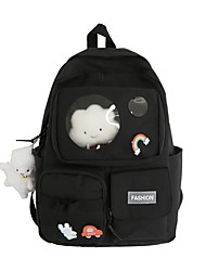 cheap -Cartoon Kawii School Backpack Bookbag for Student Multi-function Wear-Resistant Adjustable Shoulder Straps Nylon School Bag Satchel 20 inch