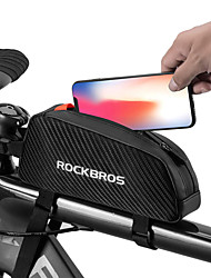 cheap -Top Tube Bike Bag Bicycle Front Frame Bag Top Tube Bag Bike Accessories Pouch Compatible with iPhone 11 Pro Max/XR/XS Max 7/8 Plus