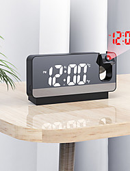 cheap -Smart Alarm Clock S282A for Led Digitale Projectie Wekker Tafel Elektronische Wekker Met Projectie  Tijd Projector Slaapkamer Nachtkastmodus