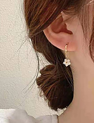 cheap -Women&#039;s Aluminium alloy Stud Earrings Flower For Going out Birthday Outdoor Flower Jewellery