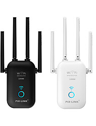 cheap -PIX-LINK Latest Wifi 1200mbps Wireless-ac Outdoor 1km Wireless Repeater Dual-band Router LV-AC27