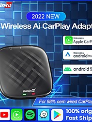 cheap -Carlinkit Wireless CarPlay Adapter Android 9.0 Ai Box Android Box 4G+64G GPS Built-in 4G LTE Netflix Video Car Radio MP3 MP5 Player Dongle Support Google Apps for Universal Newly Designed