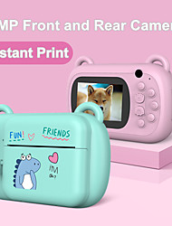 cheap -Kids Instant Printing Camera Mini Digital Camera With HD Video Recording Dual Lens Thermal Photo Paper Birthday Gift Boys Girls