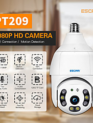 cheap -ESCAM PT209 IP Camera 1080P Bulb WIFI Motion Detection Night Vision Indoor Support