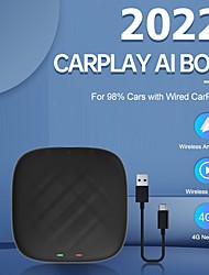 cheap -2022Carlinkit carplay ai box Android 11.0 wireless Carplay wireless Android Auto CPC200-Tbox mini black Support iOS &amp; Android
