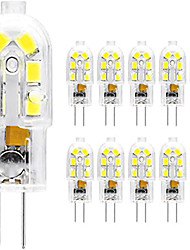 cheap -10pcs LED Bulb 3W G4 Light Bulb AC/DC12V  DC12V LED Lamp SMD2835 Spotlight Chandelier Lighting Replace Halogen Lamp