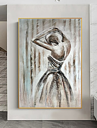 cheap -Mintura Handmade Figure Oil Painting On Canvas Wall Art Decoration Modern Abstract Picture For Home Decor Rolled Frameless Unstretched Painting