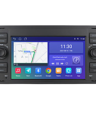 cheap -For Ford Focus2 Ford Transit Kuga Fiesta Galaxy Mondeo Android10 Car Multimedia Player 7Inch Navigation Radio DSP CarPlay 2din 2006-2011