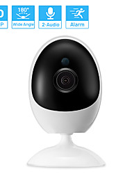 cheap -180 Viewing Angle Panoramic Smart Camera 2MP HD Wifi Network Surveillance Camera VR Card Machine