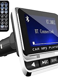 cheap -Car Bluetooth FM Transmitter Wireless Car Radio Adapter Hands Free Auto Kit with Remote Control MP3 Music Player Support USB Charger Assistant U Disk/TF Card/Auxiliary