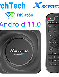 cheap -X88 pro 20 TV box android 11 8G 128GB 4K Smart TV Box LEMFO 2.4G 5.8G WIFI BT 4.2 Google Voice Set Top Box 11.0