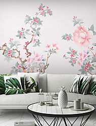 cheap -Self-adhesive mural wallpaper flower and bird picture suitable for living room cafe bedroom hotel wall decoration art