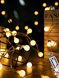 Fairy LED String Lights Christmas Round Ball Blub Wedding Party Lamp 3M 4M 5M-AW 