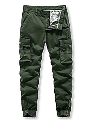 cheap -Men&#039;s Tactical Cargo Pants Hiking Pants Trousers Outdoor Windproof Breathable Quick Dry Lightweight Bottoms grey blue Black khaki Army Green Fishing Climbing Camping / Hiking / Caving 29 30 31 32 34