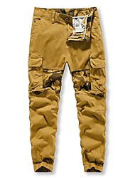 cheap -Men&#039;s Tactical Cargo Pants Hiking Pants Trousers Outdoor Windproof Breathable Quick Dry Lightweight Bottoms ArmyGreen Blue Camel khaki Fishing Climbing Camping / Hiking / Caving 28 29 30 31 32